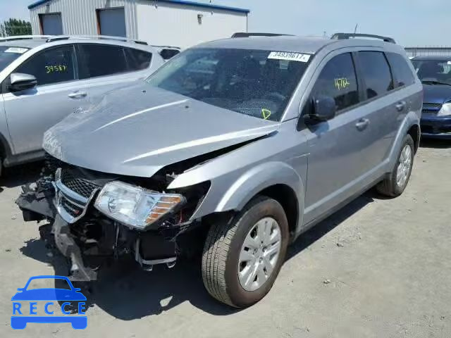 2017 DODGE JOURNEY SE 3C4PDCAB5HT568831 зображення 1