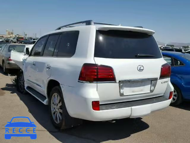 2011 LEXUS LX 570 JTJHY7AX9B4077605 image 2