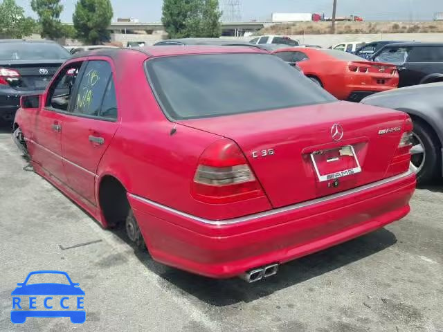 1997 MERCEDES-BENZ C36 WDBHM36E6VF483802 image 2