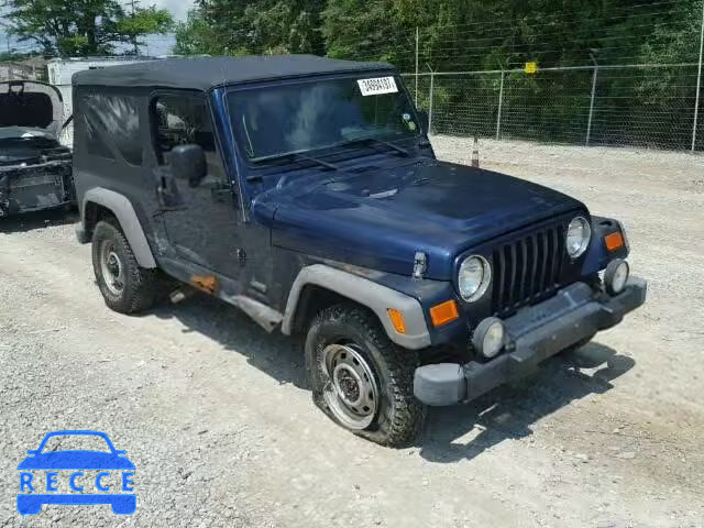 2006 JEEP WRANGLER / 1J4FA44SX6P760893 зображення 0