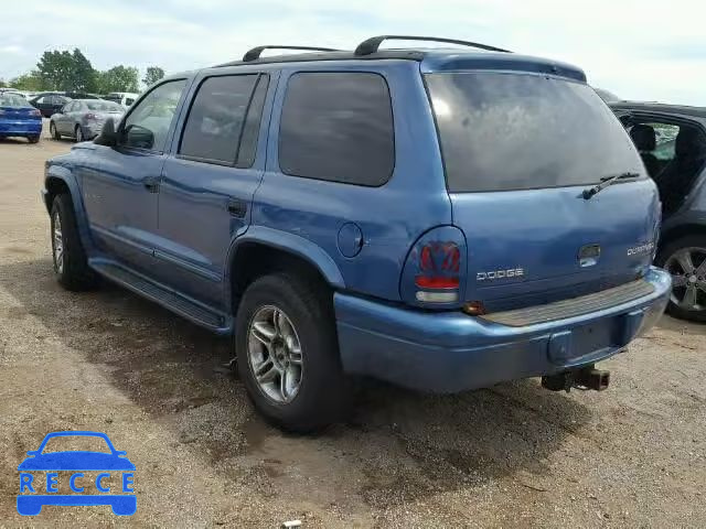 2002 DODGE DURANGO R/ 1B4HS78Z82F161413 зображення 2