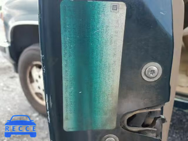 1995 GMC SIERRA K15 2GTEK19H3S1558351 image 9