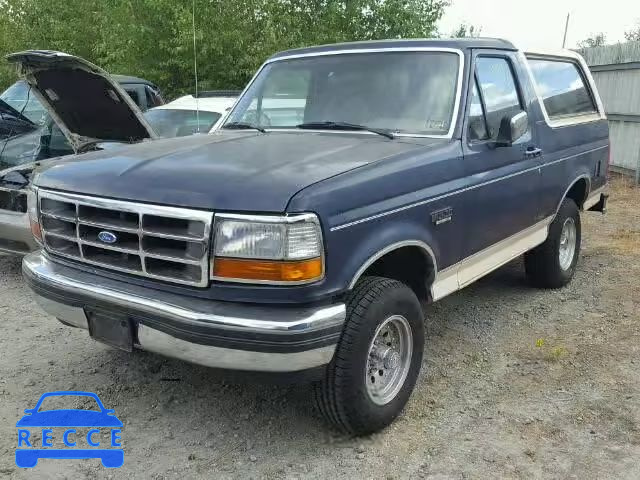 1992 FORD BRONCO 1FMEU15H3NLA30268 image 1