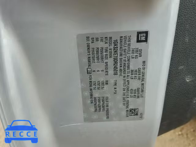 2013 GMC YUKON XL K 1GKS2KE70DR245018 image 9