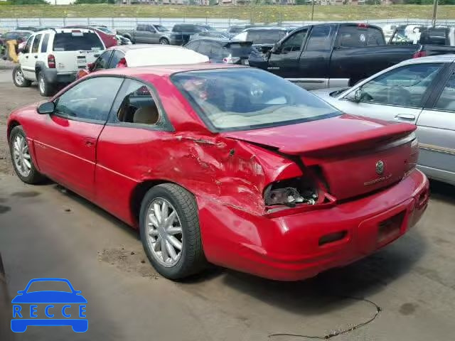 1997 CHRYSLER SEBRING LX 4C3AU52NXVE197383 image 2