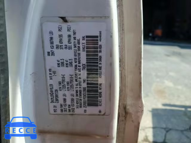 2003 DODGE RAM VAN B3 2D7KB31Y53K512886 image 9