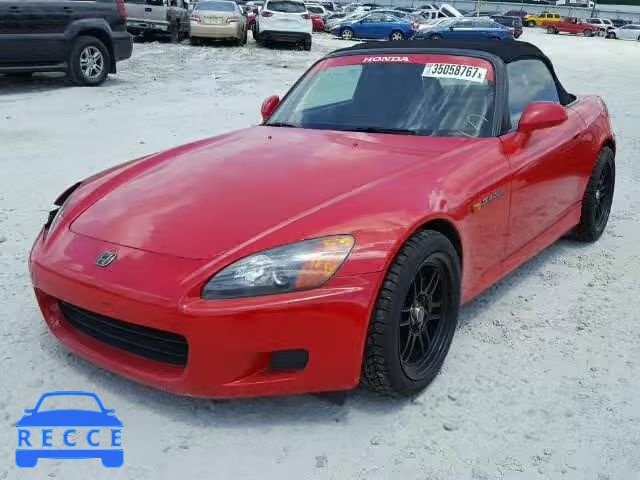 2000 HONDA S2000 JHMAP1149YT008114 image 1