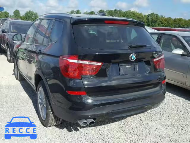 2017 BMW X3 SDRIVE2 5UXWZ7C33H0V94723 зображення 2