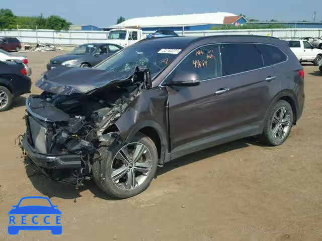 2014 HYUNDAI SANTA FE L KM8SRDHF9EU083311 image 1