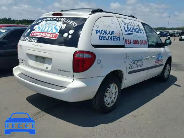 2002 DODGE CARAVAN SP 1B4GP453X2B634747 зображення 3