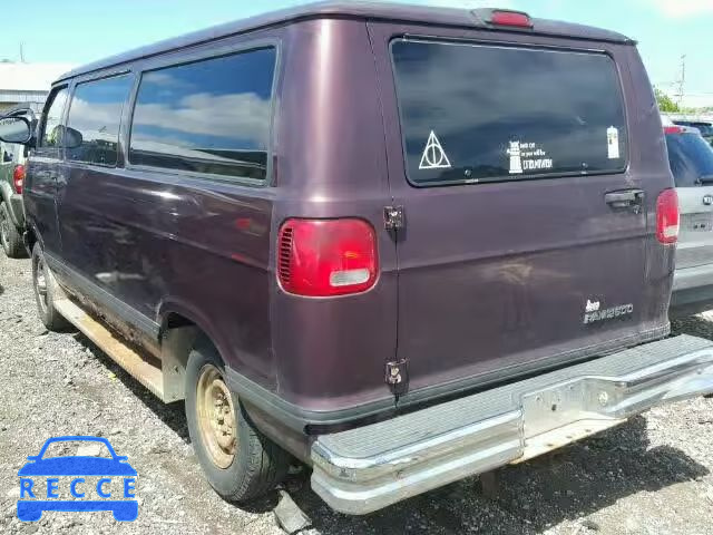 2001 DODGE RAM WAGON 2B4JB25Y11K537448 image 2