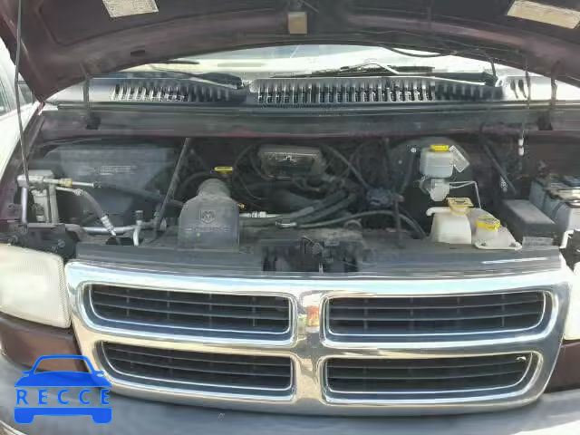 2001 DODGE RAM WAGON 2B4JB25Y11K537448 image 6