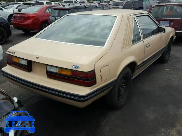 1984 FORD MUSTANG L 1FABP28A5EF202162 image 3