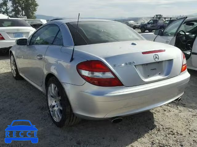 2006 MERCEDES-BENZ SLK350 WDBWK56F36F121204 image 2