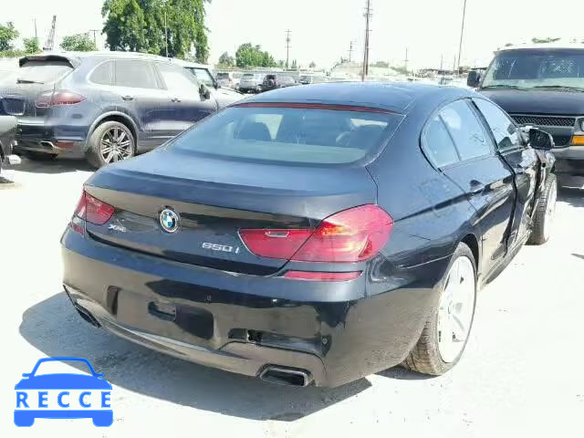 2014 BMW 650XI GRAN WBA6B4C58ED760290 зображення 3