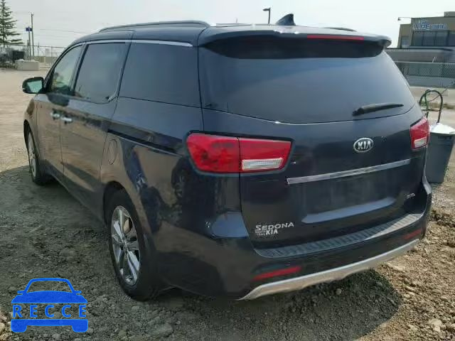 2016 KIA SEDONA SXL KNDME5C14G6124705 image 2