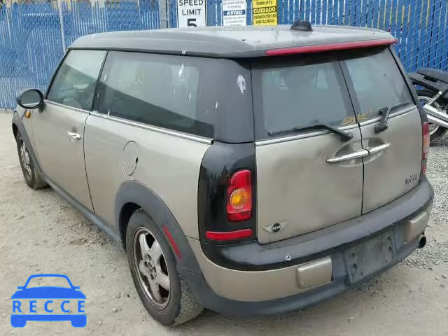 2008 MINI COOPER CLU WMWML33538TN68431 image 2