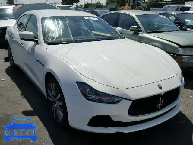 2015 MASERATI GHIBLI ZAM57XSAXF1155167 image 0