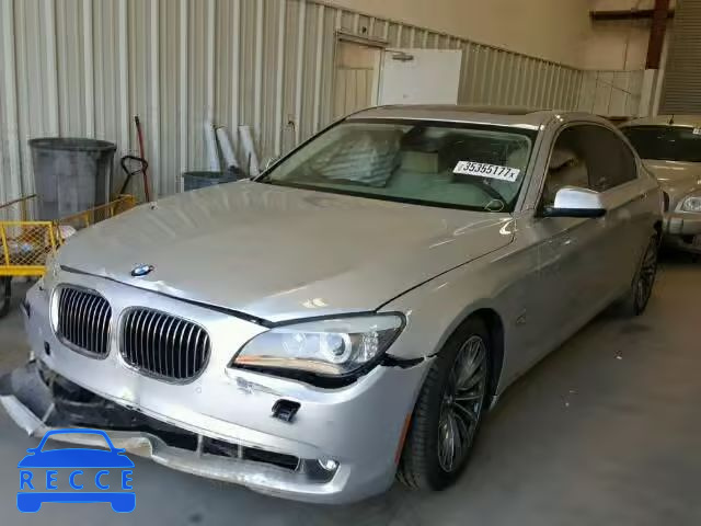 2012 BMW 740LI WBAKB4C51CC576813 зображення 1
