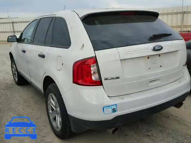 2013 FORD EDGE SE AW 2FMDK4GC3DBB12424 image 2