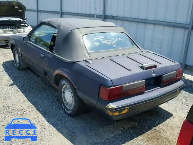 1987 FORD MUSTANG LX 1FABP44AXHF222834 image 2