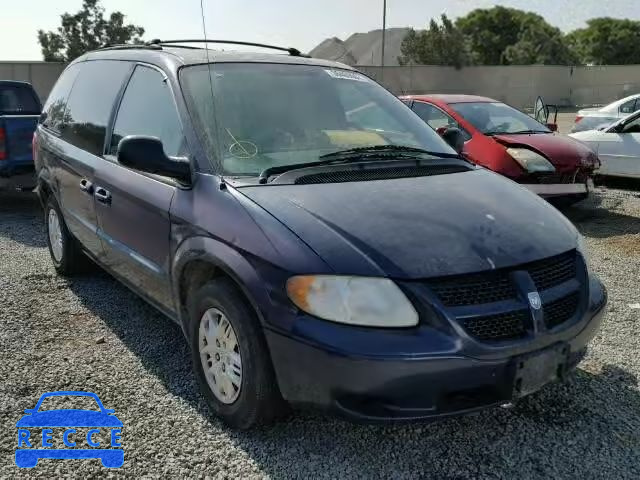 2003 DODGE CARAVAN SP 1D4GP45383B272036 image 0