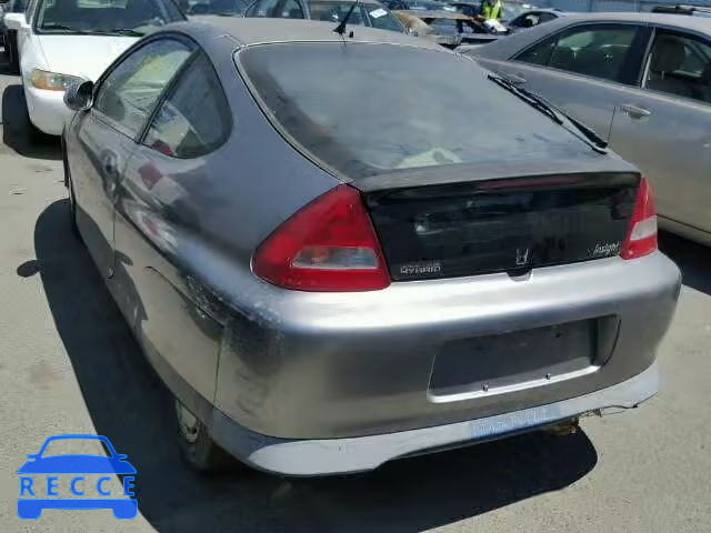 2001 HONDA INSIGHT JHMZE14781T002986 image 2