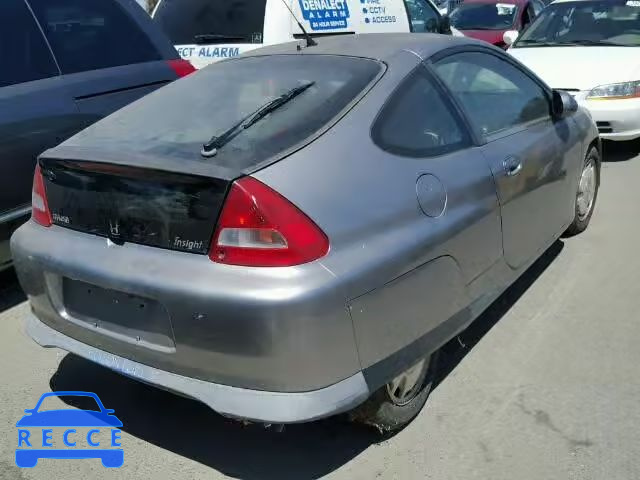 2001 HONDA INSIGHT JHMZE14781T002986 image 3