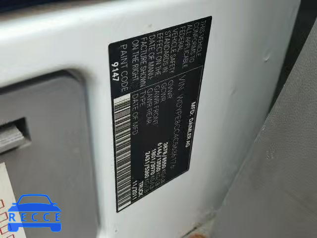 2012 FREIGHTLINER SPRINTER WDYPE8CC4C5636176 зображення 9