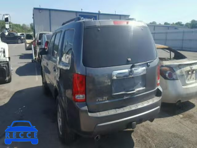 2011 HONDA PILOT EXLN 5FNYF3H7XBB008244 image 2