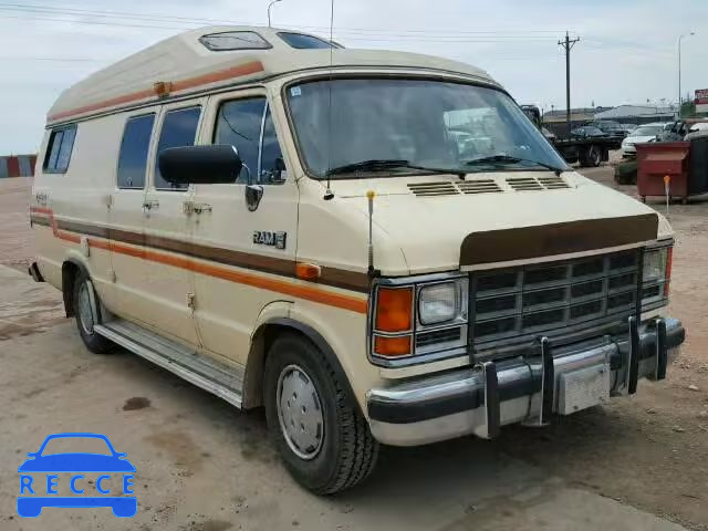 1986 DODGE RAM VAN B2 2B7HB23TXGK596600 image 0