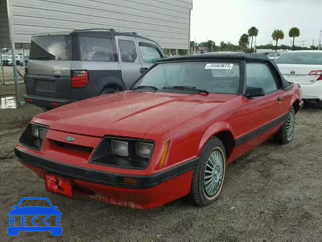 1985 FORD MUSTANG LX 1FABP2734FF200973 image 1