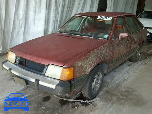 1987 FORD ESCORT GL 1FAPP2590HW265786 зображення 1