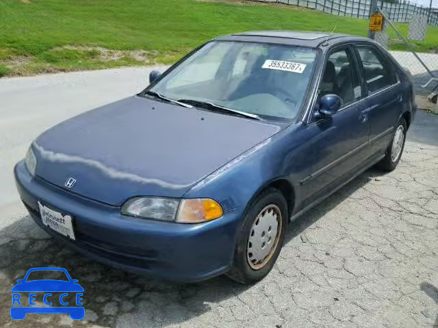 1993 HONDA CIVIC EX/E JHMEH9695PS000274 image 1