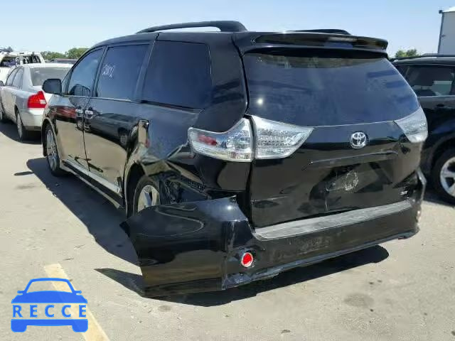 2013 TOYOTA SIENNA SPORT 5TDXK3DCXDS395726 image 2