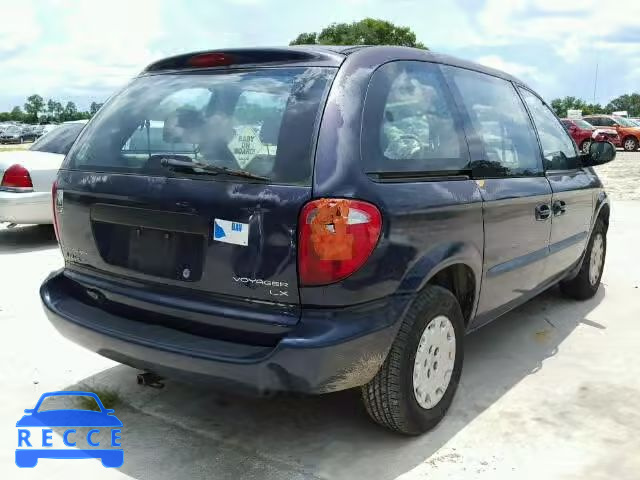 2003 CHRYSLER VOYAGER 1C4GJ25B63B267590 зображення 3