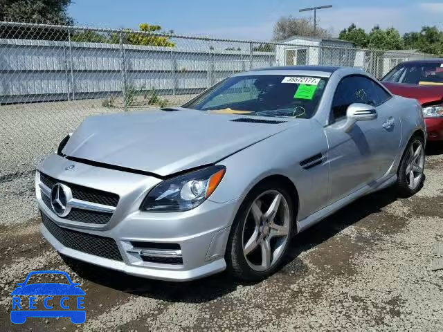 2012 MERCEDES-BENZ SLK350 WDDPK5HA3CF025551 image 1