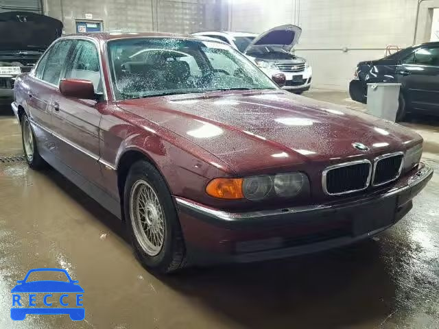 1999 BMW 740I AUTOMATIC WBAGG8331XDN73987 зображення 0