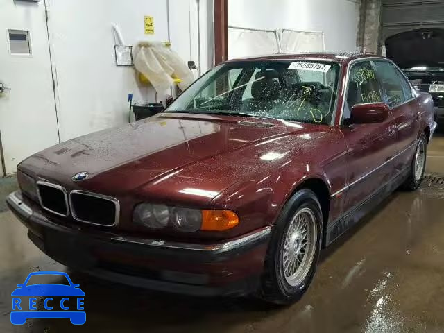 1999 BMW 740I AUTOMATIC WBAGG8331XDN73987 Bild 1