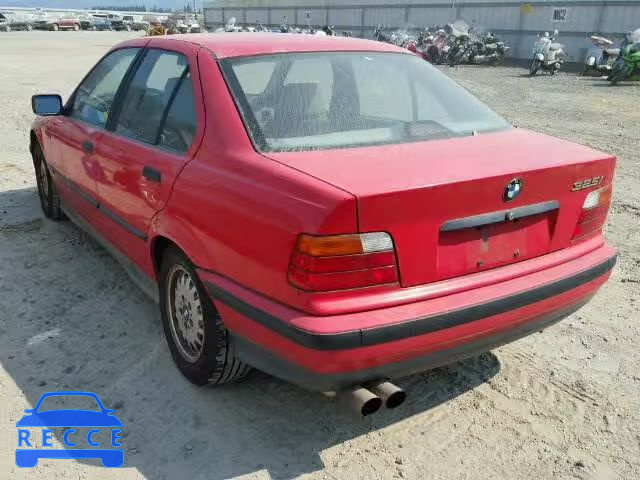 1993 BMW 325I AUTOMATIC WBACB4312PFL10044 зображення 2