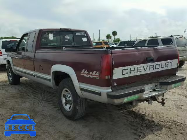 1997 CHEVROLET K2500 1GCGK29R0VE168527 image 2