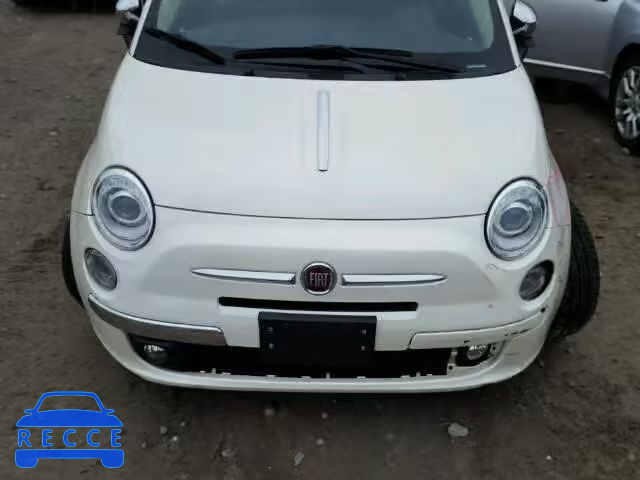 2015 FIAT 500 LOUNGE 3C3CFFCR9FT509206 зображення 8