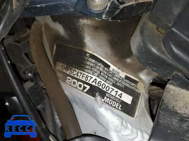 2007 HONDA GL1800 1HFSC47F87A600714 image 9