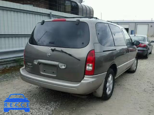 2001 NISSAN QUEST GLE 4N2ZN17TX1D804960 Bild 3