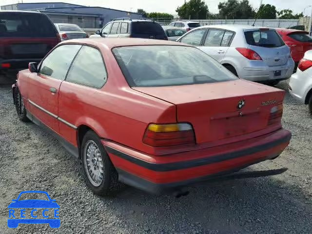 1992 BMW 325IS WBABF3317NEF37617 зображення 2