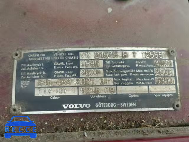 1977 VOLVO 240 VC24545H1125551 image 9