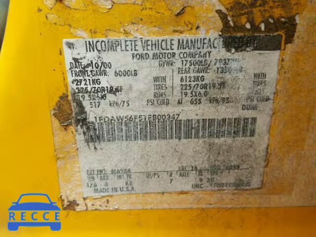 2001 FORD F550 SUPER 1FDAW56F51EB00347 image 9