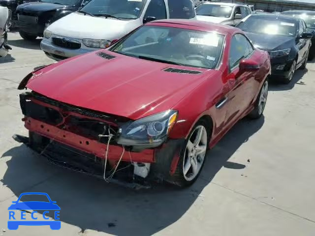 2012 MERCEDES-BENZ SLK350 WDDPK5HA2CF007509 image 1