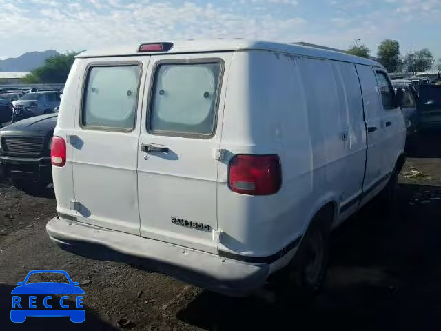 2002 DODGE RAM VAN B1 2B7HB11X72K104307 зображення 3