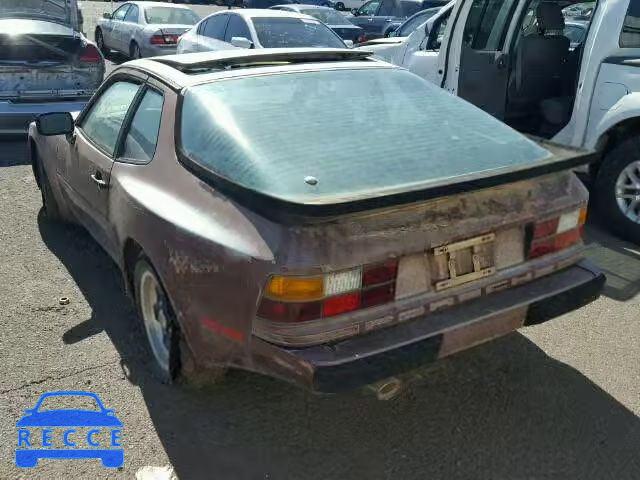 1984 PORSCHE 944 WP0AA0949EN455558 image 2